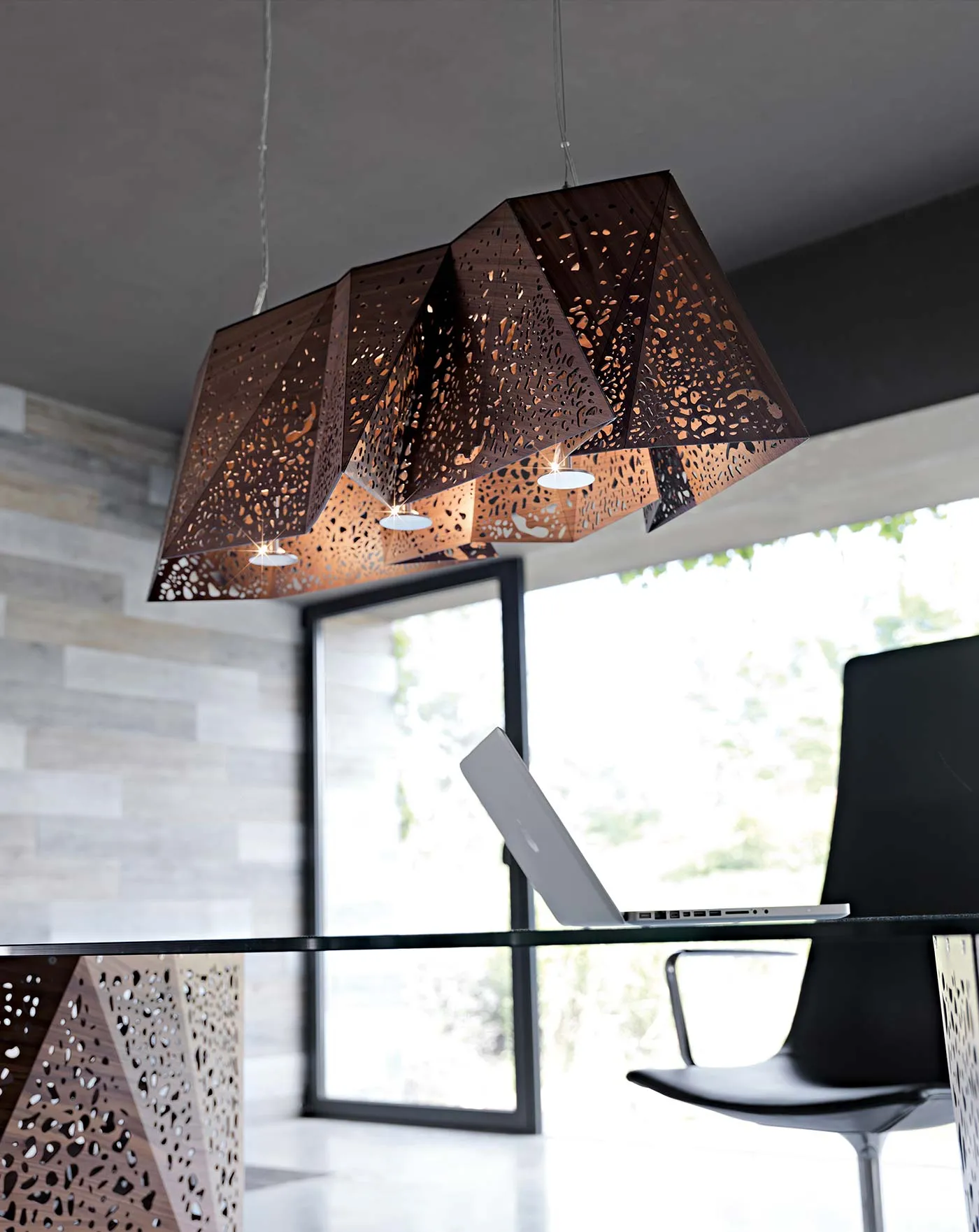 RIDDLED suspension lamp  by Casamania & Horm