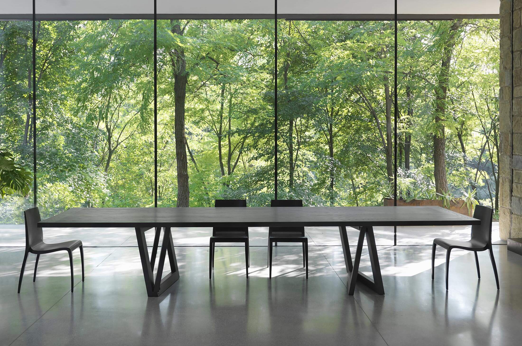 QUADROR™ 03 rectangular ash wood table by Casamania & Hormby Casamania & Horm